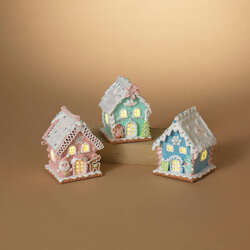 Item 431159 thumbnail Lighted Claydough Holiday House