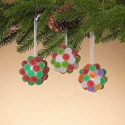 Item 431311 Holiday Gum Drop Candy Ornament