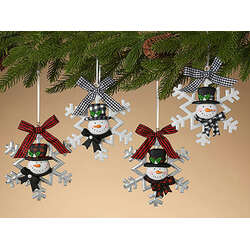 Item 431318 thumbnail Snowman Snowflake Ornament