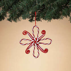 Item 431349 Candy Cane Snowflake