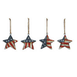 Item 431405 Americana Star Ornament