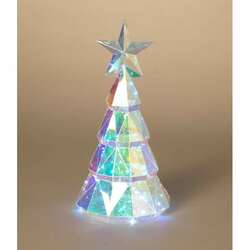 Item 431470 thumbnail Lighted Holiday Holographic Tree