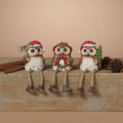 Item 431491 thumbnail Holiday Owl Shelf Sitter