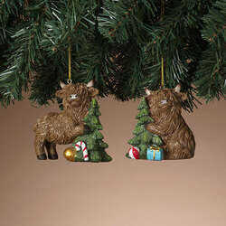Item 431496 thumbnail Holiday Highland Cow Ornament