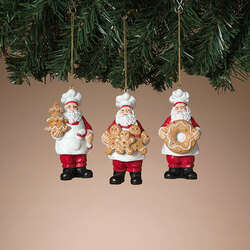 Item 431516 thumbnail Holiday Chef Santa Ornament