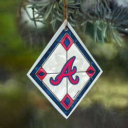 Item 432123 Atlanta Braves Diamond Ornament