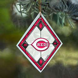 Item 432126 Cincinnati Reds Diamond Ornament