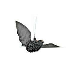 Item 440087 BLACK BAT ORNAMENT