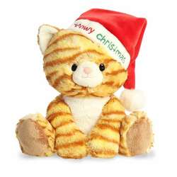 Item 451087 Meowy Christmas Tabby Cat