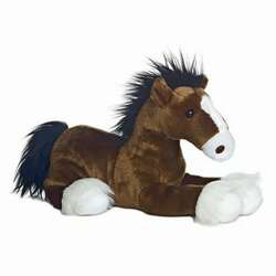Item 451220 Captain The Brown and White Horse Flopsie