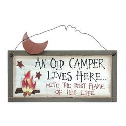 Item 455008 Camper's Best Flame Sign