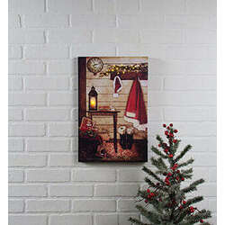 Item 455517 Lighted Almost Time Wall Hanging With Timer