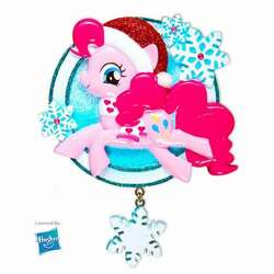 Item 459018 Pinkie Pie With Snowflake My Little Pony Ornament