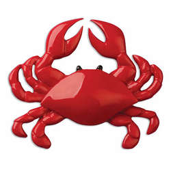 Item 459117 Crab Ornament