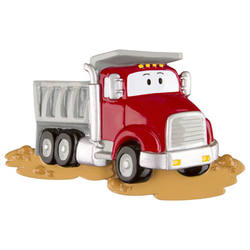 Item 459138 Dump Truck Ornament