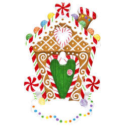 Item 459140 Gingerbread House Ornament