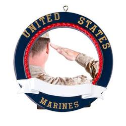 Item 459148 United States Marines Photo Frame Ornament