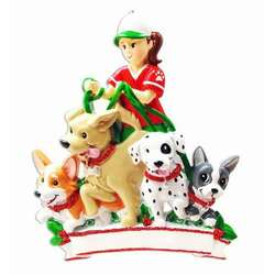 Item 459294 Dog Walker Ornament