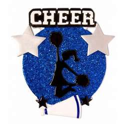 Item 459349 Blue Cheer Is Life Silhouette Ornament