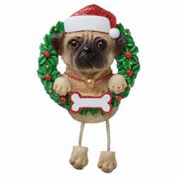 Item 459358 Pug Ornament