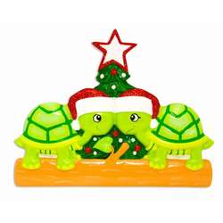 Item 459371 Turtle Family of 2 Ornament