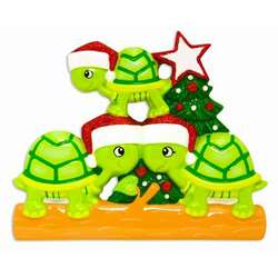 Item 459372 Turtle Family of 3 Ornament