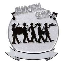 Item 459402 White Marching Band Ornament