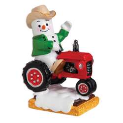 Item 459444 Marshmallow Farmer Ornament