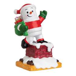 Item 459449 Marshmallow Santa Ornament
