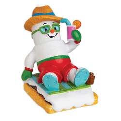 Item 459452 Marshmallow Vacation Male Ornament