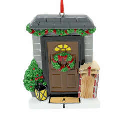Item 459471 Christmas Door Ornament