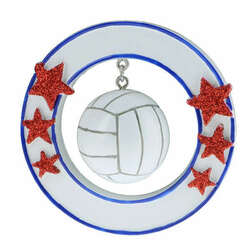 Item 459498 3D Volleyball Ornament