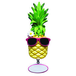 Item 459538 Pineapple With Sunglasses Ornament