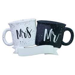 Item 459539 Mr. and Mrs. Mug Ornament