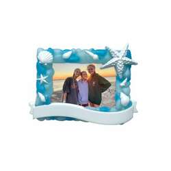 Item 459555 thumbnail Beach Glass Frame Ornament
