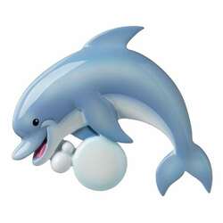 Item 459619 Dolphin Ornament