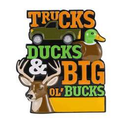 Item 459629 Trucks Ducks And Big Ol Bucks Ornament