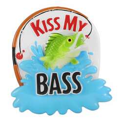 Item 459630 Kiss My Bass Ornament