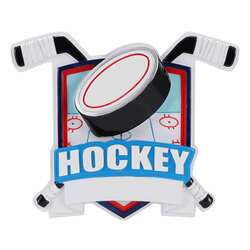 Item 459637 Hockey Shield Ornament