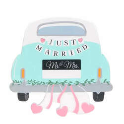 Item 459680 thumbnail Just Married Car Ornament