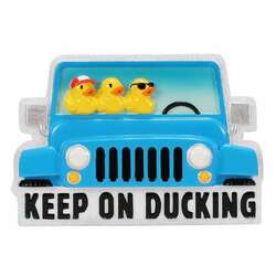 Item 459687 thumbnail Keep On Ducking Jeep Ornament