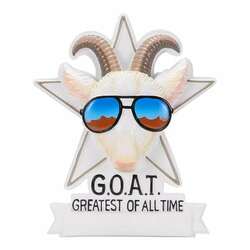 Item 459689 thumbnail G.O.A.T. Ornament