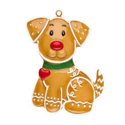 Item 459745 thumbnail Gingerbread Dog Ornament