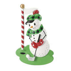 Item 459748 Golfball Snowman Ornament