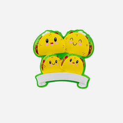 Item 459775 Taco Family Of 4 Ornament