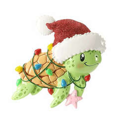 Item 459781 thumbnail Christmas Turtle Ornament