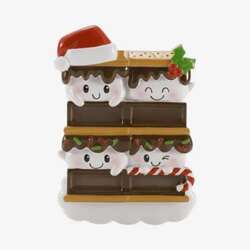 Item 459834 thumbnail Smore Family Of 4 Ornament