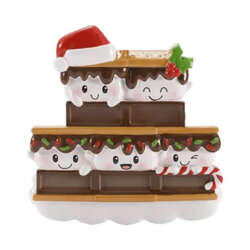Item 459835 thumbnail Smore Family Of 5 Ornament