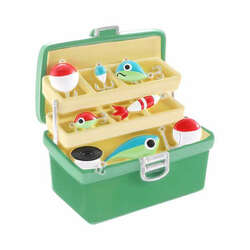 Item 459843 Old Fashioned Fishing Tackle Box Ornament