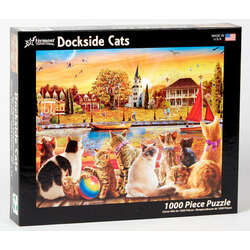 Item 473034 Dockside Cats Jigsaw Puzzle